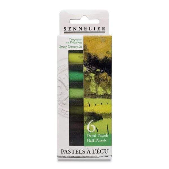 SENNELIER XTRA SOFT PASTEL SET Sennelier - Extra Soft Pastel Set - 6 Pieces - Spring Countryside - item# N132288.05