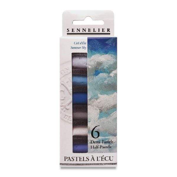 SENNELIER XTRA SOFT PASTEL SET Sennelier - Extra Soft Pastel Set - 6 Pieces - Summer Sky - item# N132288.04