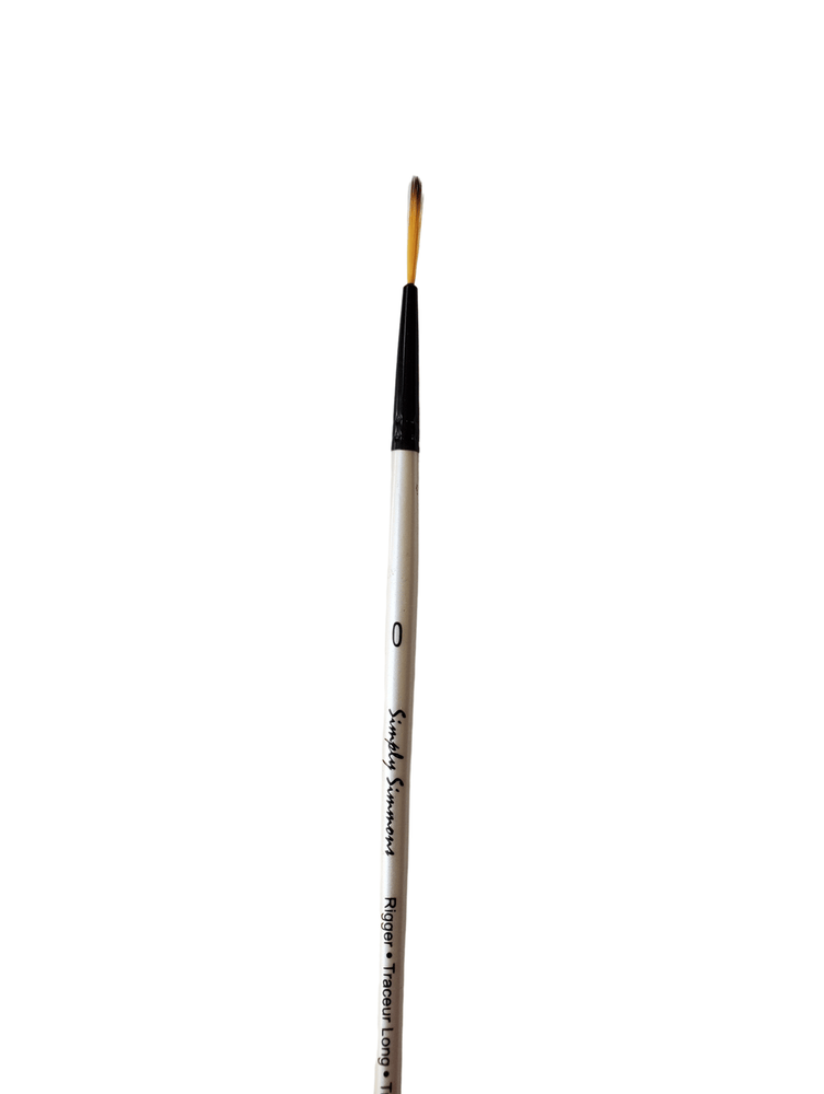 SIMPLY SIMMONS Synthetic Brush #0 Simply Simmons - Specialty Brushes - Rigger
