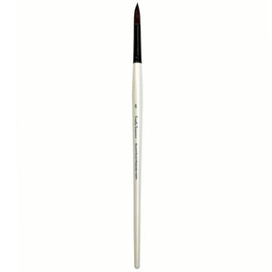 SIMPLY SIMMONS Synthetic Brush #6 Simply Simmons - Burgundy Synthetic Brushes - Round