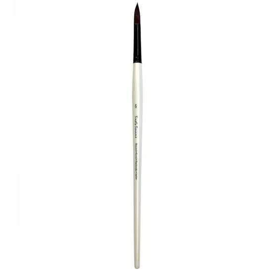 SIMPLY SIMMONS Synthetic Brush Simply Simmons - Burgundy Synthetic Brushes - Round