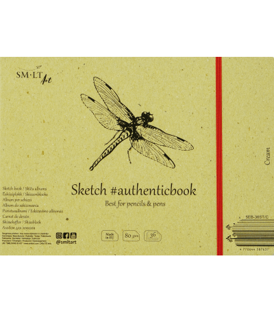 SM-LT Sketch Pad - Cream SM-LT Authentic Book Sketch - Cream 5EB-36ST/C