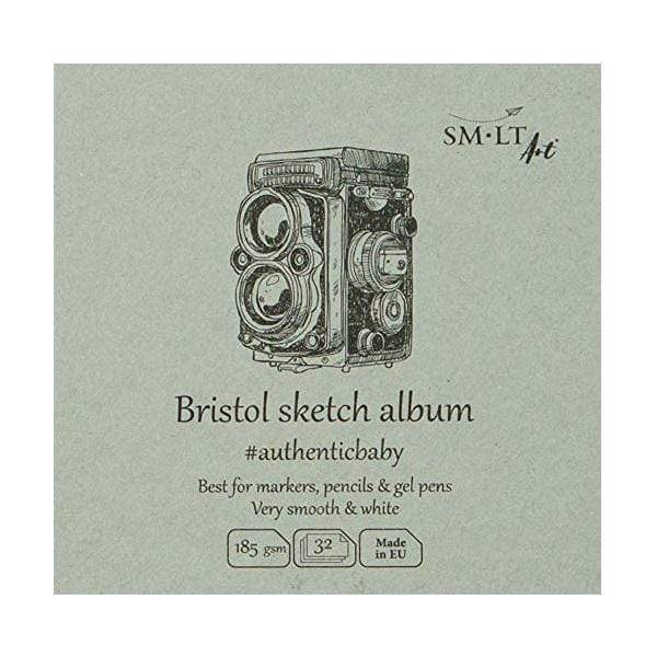 SM-LT SM-LT - Layflat Sketch Album - Bristol - 3.5 x 3.5" - Item #FB-32(185)/9