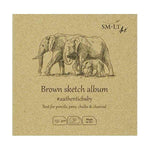 SM-LT SM-LT - Layflat Sketch Album - Brown - 3.5 x 3.5" - Item #FB-32(135)/NTB/9
