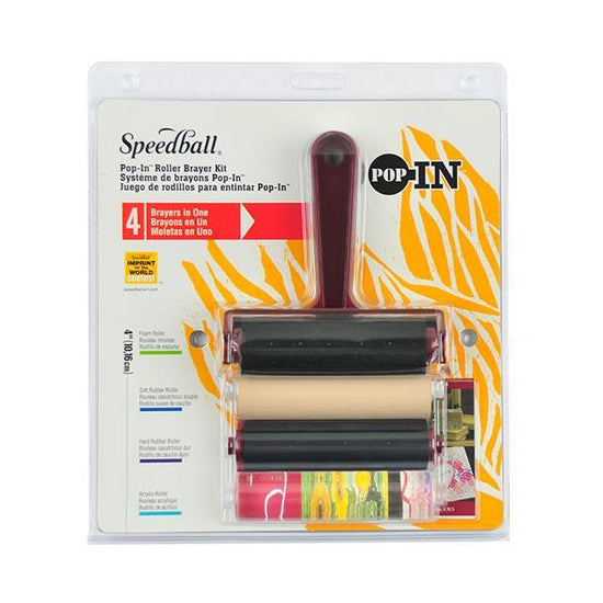 SPEEDBALL BRAYER KIT Speedball Pop-In Brayer Kit