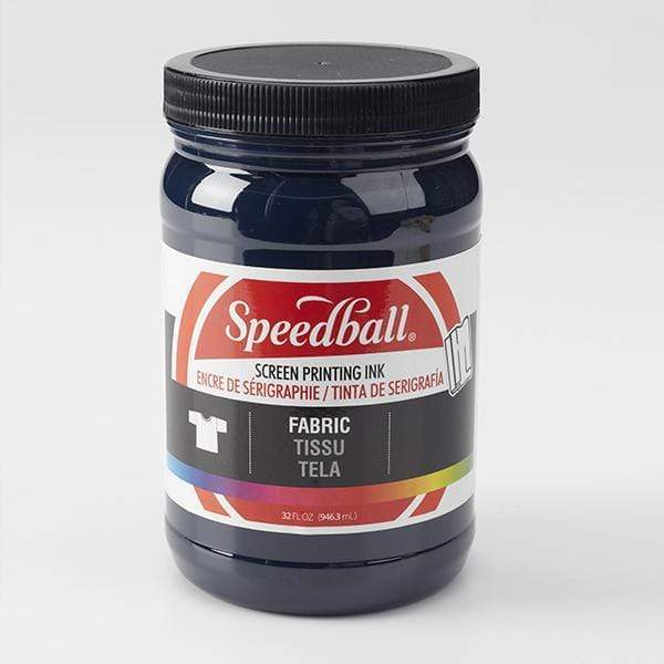 SPEEDBALL FABRIC SCREEN INK BLUE DENIM Speedball Fabric Screen Ink 32oz