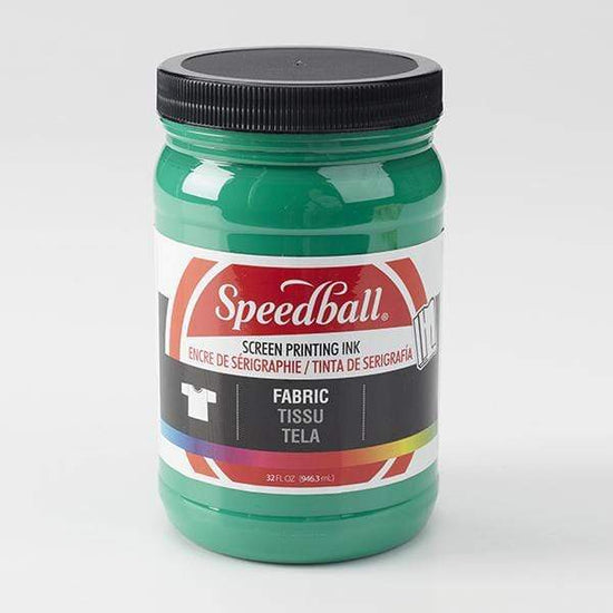SPEEDBALL FABRIC SCREEN INK GREEN Speedball Fabric Screen Ink 32oz