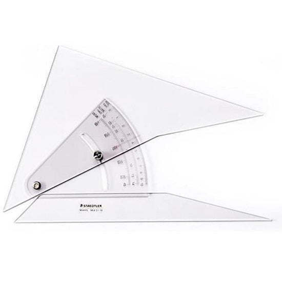 Load image into Gallery viewer, STAEDTLER ADJUSTABLE TRIANGLE Staedtler 10&amp;quot; Adjustable Triangle

