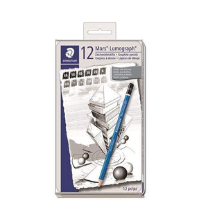 
                
                    Load image into Gallery viewer, STAEDTLER MARS GRAPH PENCIL Staedtler Mars Graphite Pencil Set of 12
                
            