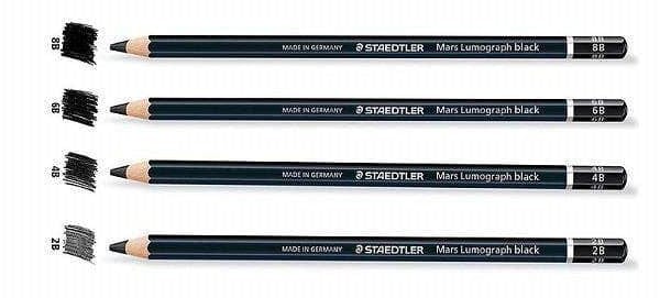 Staedtler Mars Black Pencil 8B Pack of 4