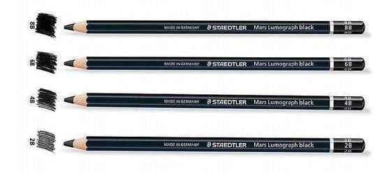 STAEDTLER MARS MATTE BLACK PENCIL Staedtler Mars Matte Black Pencils