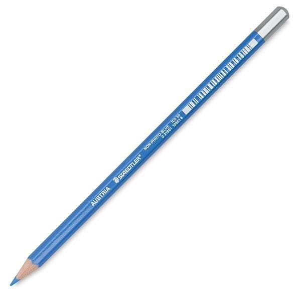 Staedtler Non-Photo Blue Pencil  Gwartzmans 108-30 02 – Gwartzman's Art  Supplies