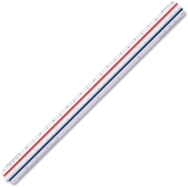 Scale Ruler Staedler Staedtler - Mars Tri-Scale Ruler - Architect Style - 12