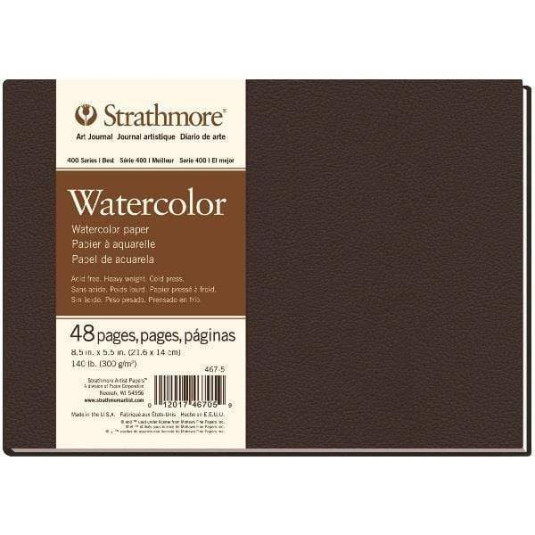 STRATHMORE WATERCOLOUR JOURNAL Strathmore - Watercolour Journal - 5.5x8.5" - 48 Pages