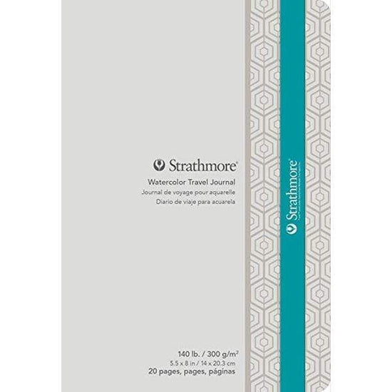STRATHMORE WC TRAVEL JOURNAL Strathmore 500 Watercolour Travel Journal 5.5x8"