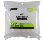 SUREBONDER Hot Glue Sticks Surebonder - All Purpose Hot Glue Sticks - Full Size - 4" - 50 Pack - Item #DT-50