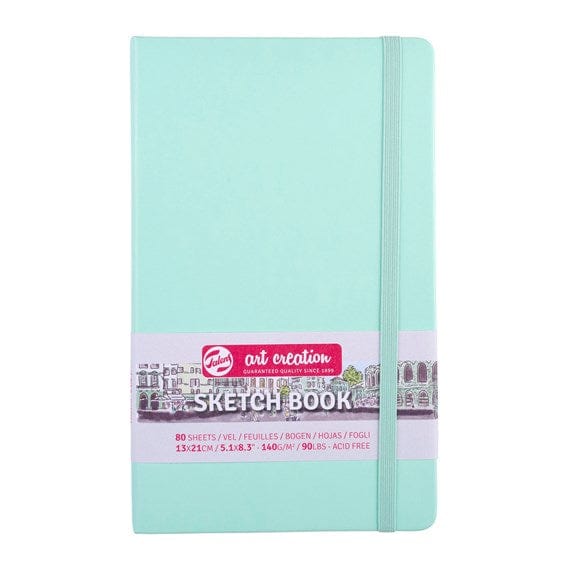 TALENS ART CREATION SKETCHBOOK FRESH MINT Talens - Art Creation - Sketch Book - 13x21cm - Profile - 80 Sheets