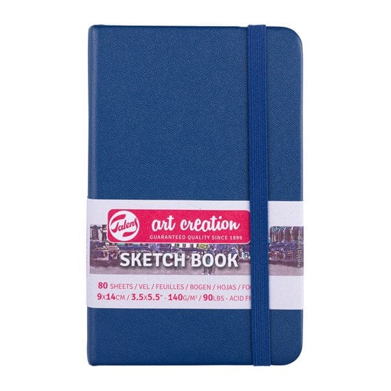 TALENS ART CREATION SKETCHBOOK NAVY BLUE Talens - Art Creation - Sketch Book - 9x14cm - Small Profile - 80 Sheets