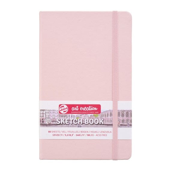 TALENS ART CREATION SKETCHBOOK PASTEL PINK Talens - Art Creation - Sketch Book - 13x21cm - Profile - 80 Sheets