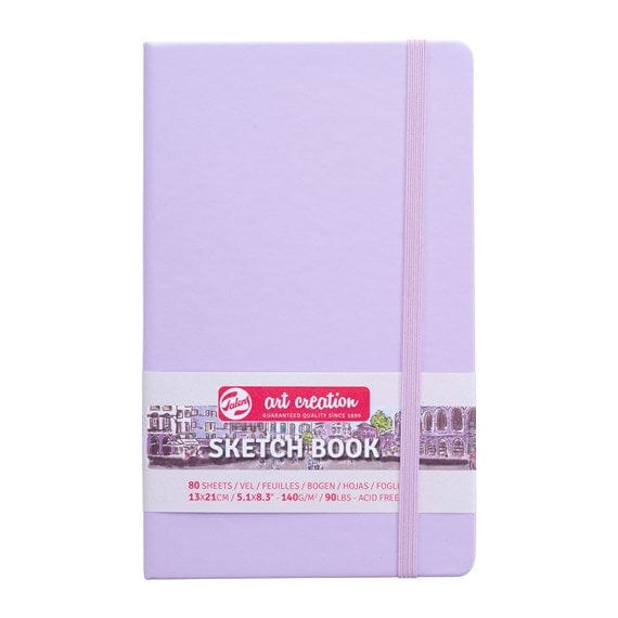 TALENS ART CREATION SKETCHBOOK PASTEL VIOLET Talens - Art Creation - Sketch Book - 13x21cm - Profile - 80 Sheets