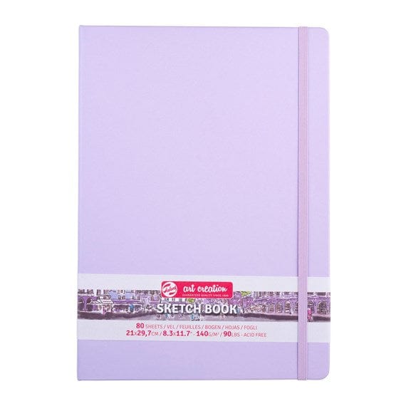 TALENS ART CREATION SKETCHBOOK PASTEL VIOLET Talens - Art Creation - Sketch Book - 21x30cm - Large Profile - 80 Sheets