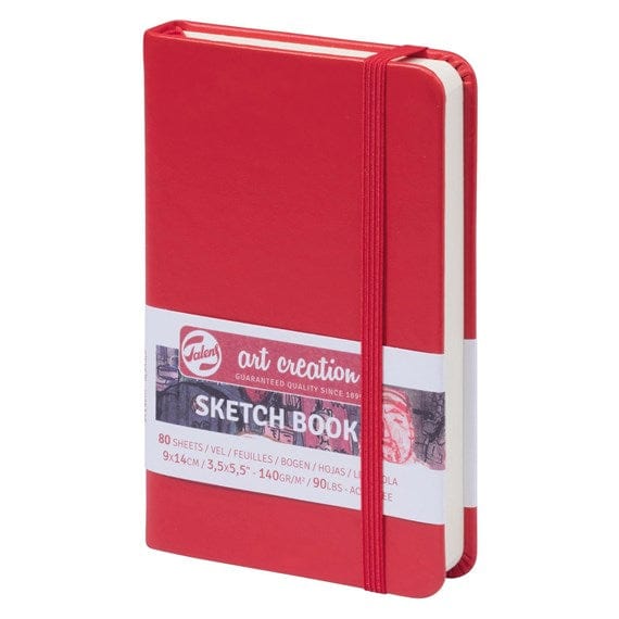 Load image into Gallery viewer, TALENS ART CREATION SKETCHBOOK RED Talens - Art Creation - Sketch Book - 9x14cm - Small Profile - 80 Sheets
