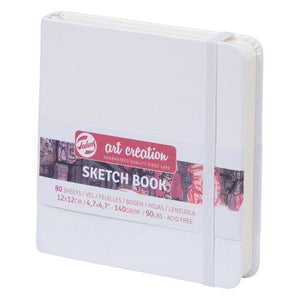 
                
                    Load image into Gallery viewer, TALENS ART CREATION SKETCHBOOK WHITE Talens - Art Creation - Sketch Book - 12x12cm - Square - 80 Sheets
                
            