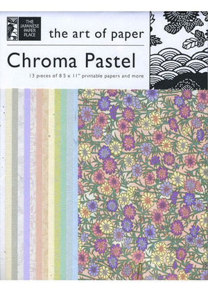 
                
                    Load image into Gallery viewer, The Japanese Paper Place Paper Potluck The Japanese Paper Place - Chroma Pastel - 13 Sheets - 8.5x11&amp;quot; - Item #POT13554
                
            