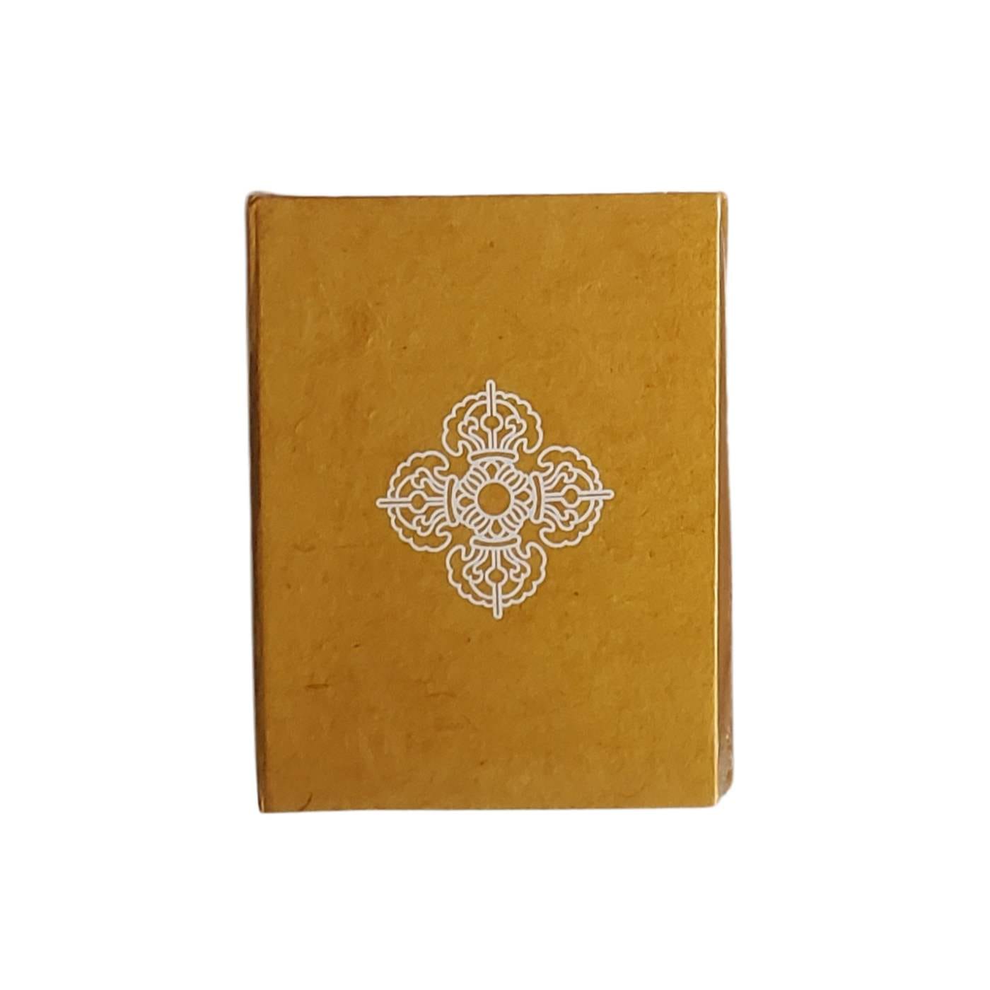 Tibetan Paper & Handicraft Notebook - Blank Mandala Tibetan Paper - Chung Chung Notebook - Blank - 3x4"