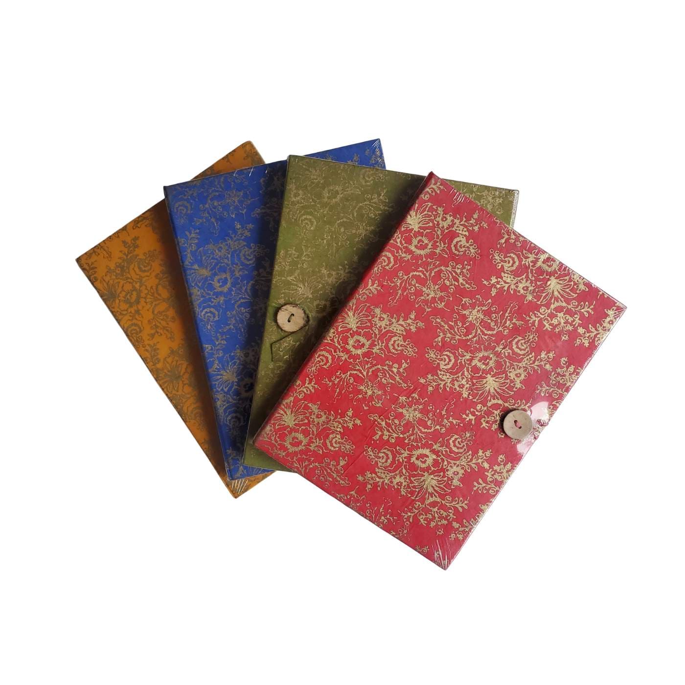 Tibetan Paper & Handicraft Notebook - Blank Tibetan Paper - Dorjee Notebooks - Blank - 6x9"