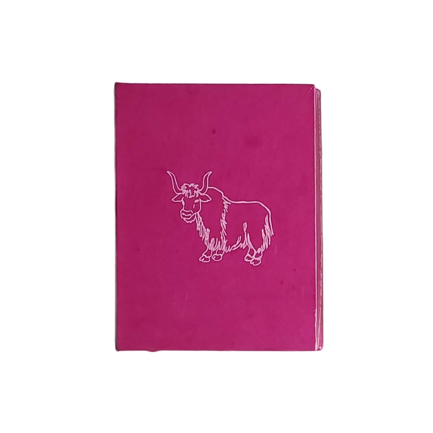 Load image into Gallery viewer, Tibetan Paper &amp;amp; Handicraft Notebook - Blank Yak Tibetan Paper - Chung Chung Notebook - Blank - 3x4&amp;quot;
