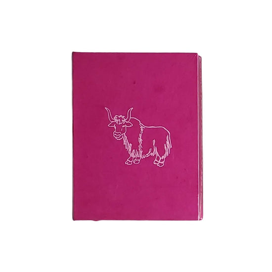Tibetan Paper & Handicraft Notebook - Blank Yak Tibetan Paper - Chung Chung Notebook - Blank - 3x4"