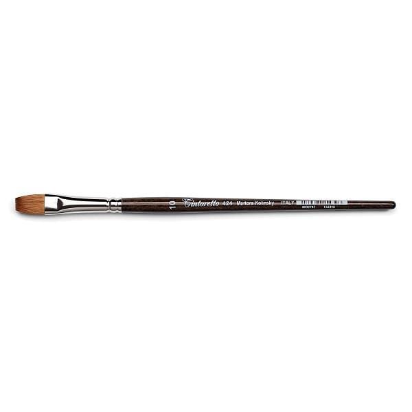 TINTORETTO FLAT 0424/0 Tintoretto Flat Brush 424 Short Hand Size 0