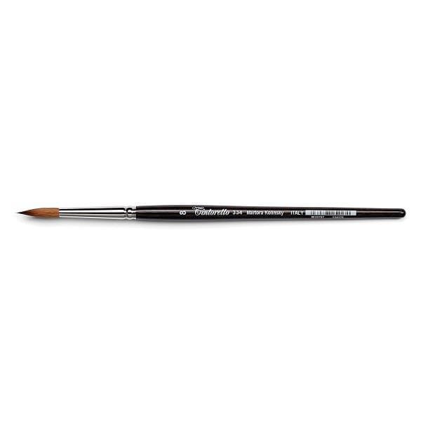 Load image into Gallery viewer, TINTORETTO SABLE BRUSH Tintoretto Brush 334 Round Short Hand Size 10
