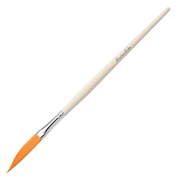 TINTORETTO SWORD BRUSH Tintoretto - Sword Brush - Amber Synthetic - Size 8 - item# 0897/8