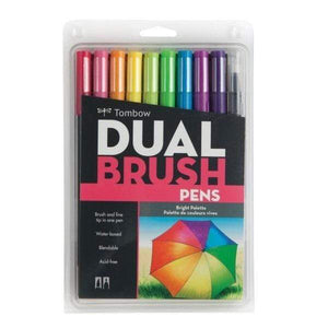 
                
                    Load image into Gallery viewer, TOMBOW DUAL BRUSH PEN BRIGHT Tombow Dual Brush Pen - Sets of 10
                
            