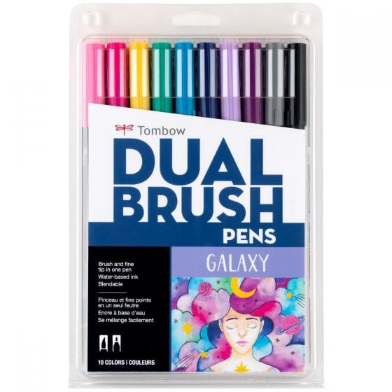 
                
                    Load image into Gallery viewer, TOMBOW DUAL BRUSH PEN GALAXY Tombow - Dual Brush Pens - Sets of 10
                
            