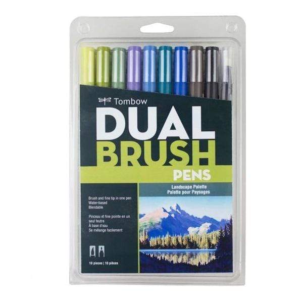
                
                    Load image into Gallery viewer, TOMBOW DUAL BRUSH PEN LANDSCAPE Tombow Dual Brush Pen - Sets of 10
                
            