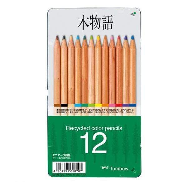 Tombow Colored Pencils 12 Colors CB-NQ12C – Japanese Taste