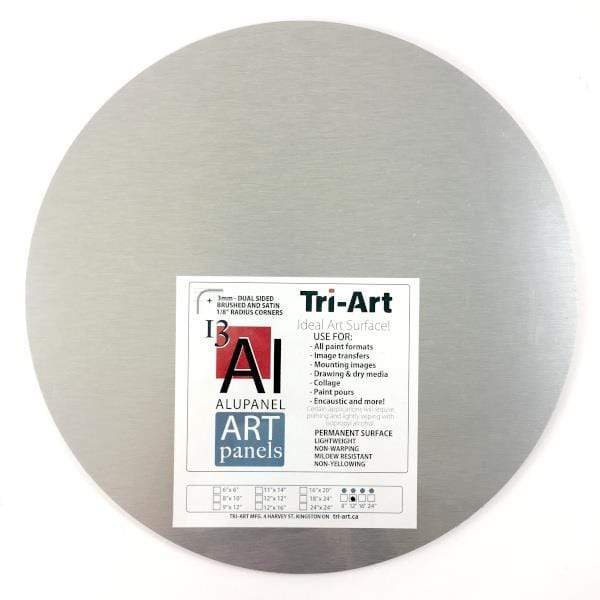 Load image into Gallery viewer, TRI-ART DIBOND 1/8&amp;quot; THICK Dibond Alupanel 1/8&amp;quot; Thick - Round 12&amp;quot;
