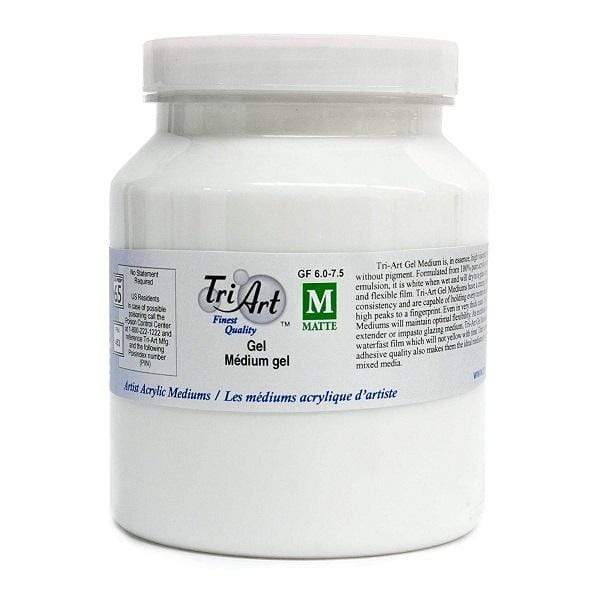 TRI-ART GEL MEDIUM MATTE Tri-Art Gel Medium 500ml