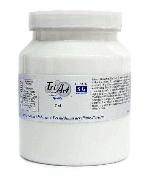 TRI-ART GEL MEDIUM SEMI-GLOSS Tri-Art Gel Medium 500ml