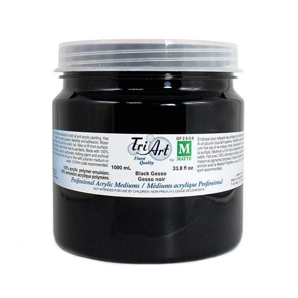 TRI-ART GESSO Tri-Art Gesso - Black 1000ml