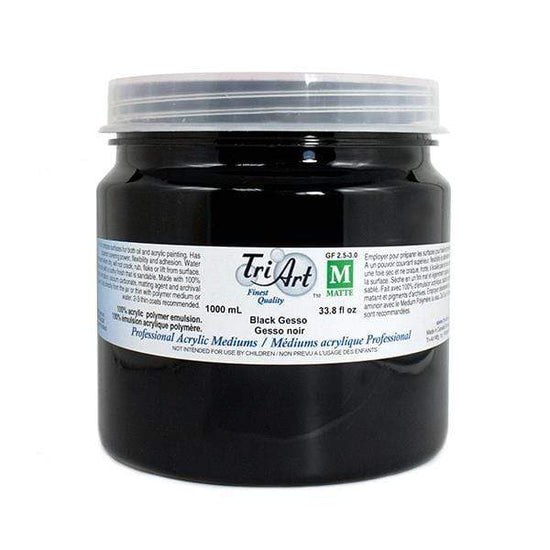 TRI-ART GESSO Tri-Art Gesso - Black 1000ml