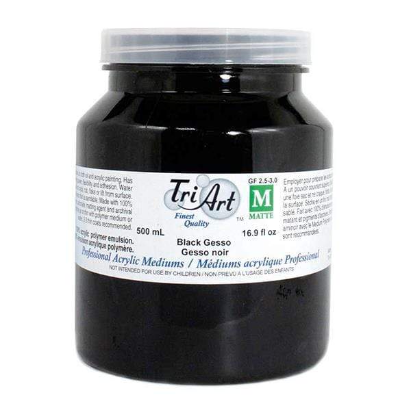 TRI-ART GESSO Tri-Art Gesso - Black 500ml
