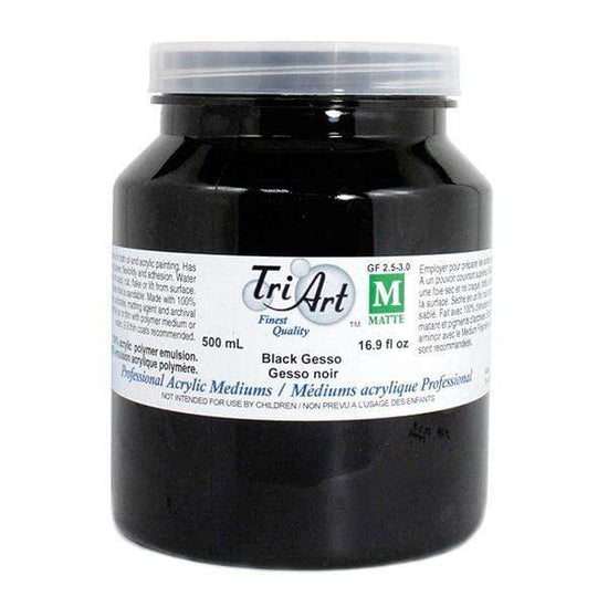 TRI-ART GESSO Tri-Art Gesso - Black 500ml
