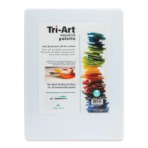 TRI-ART Palette - Plastic Tri-Art - Paint Palette - 12x16" - Item #3545