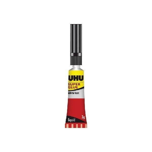 UHU SUPER GLUE UHU - Super Glue - 1oz / 3grams - Ultra Fast Control