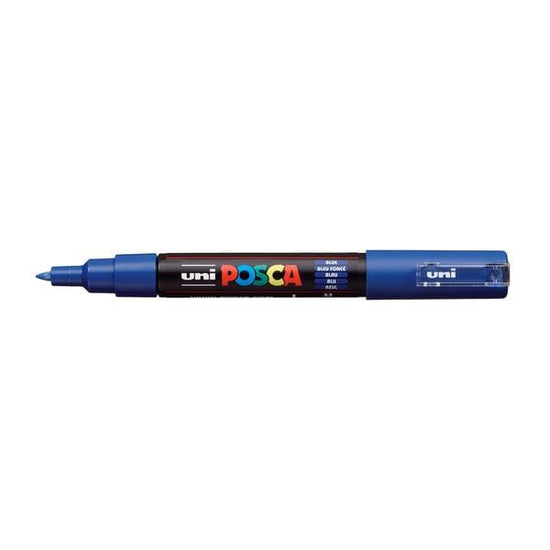 UNIBALL POSCA BLUE Uni Posca Extra Fine Tapered Tip Paint Marker PC-1M