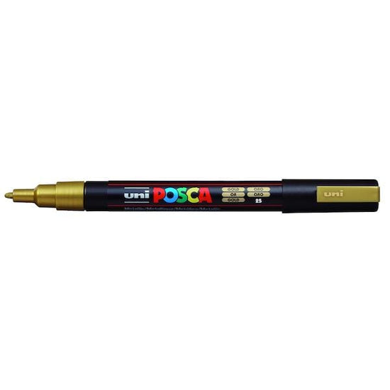 UNIBALL POSCA GOLD Uni Posca Fine Tip Paint Marker PC-3M